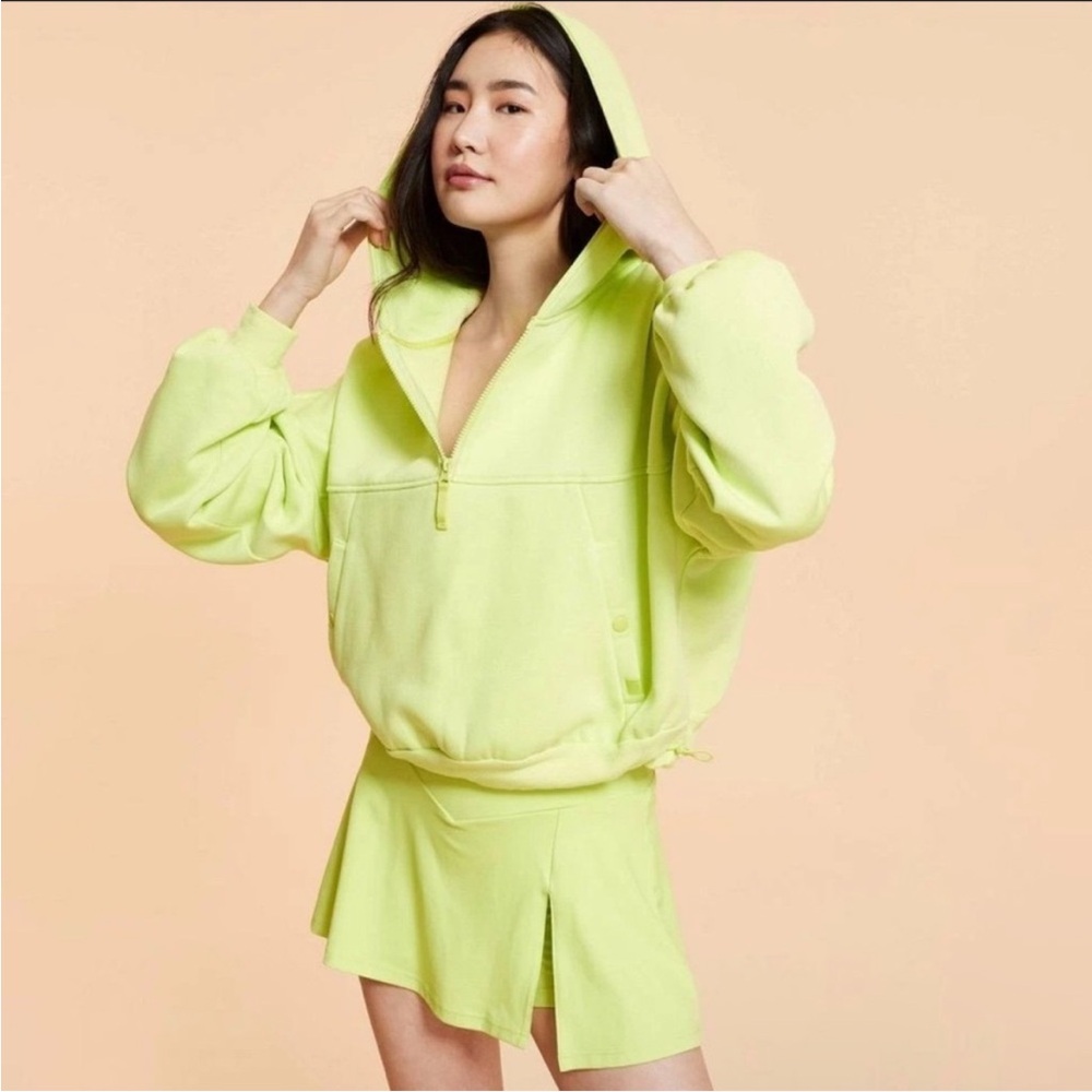 Blogilates Neon Green Hoodie